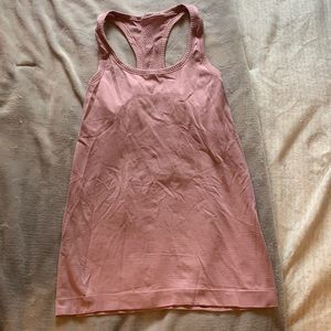 Lululemon pink tank top